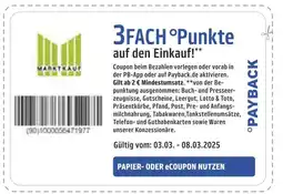 Marktkauf Marktkauf 3fach °punkte auf den einkauf! Angebot