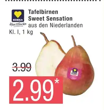 Marktkauf Edeka tafelbirnen sweet sensation Angebot