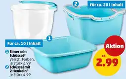 PENNY Eimer, schüssel oder schüssel mit 2 henkeln Angebot