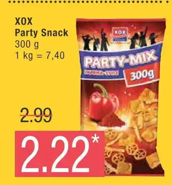 Marktkauf Xox party snack Angebot