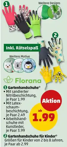 PENNY Florana gartenhandschuhe oder gartenhandschuhe für kinder Angebot