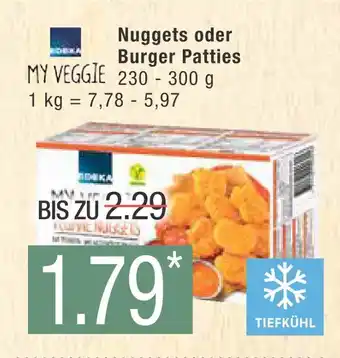 Marktkauf My veggie nuggets oder burger patties Angebot