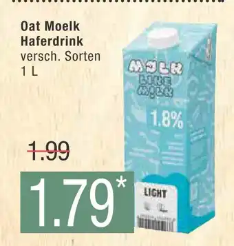 Marktkauf Oat moelk haferdrink Angebot