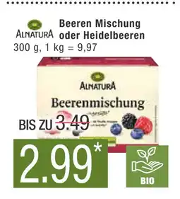 Marktkauf Alnatura beeren mischung oder heidelbeeren Angebot