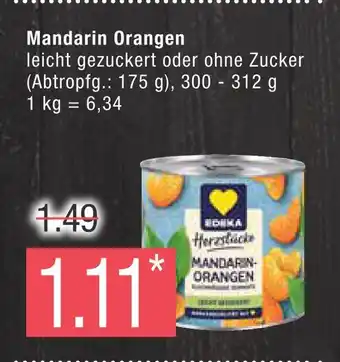 Marktkauf Edeka mandarin orangen Angebot