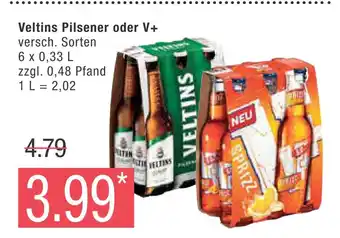 Marktkauf Veltins pilsener oder v+ Angebot