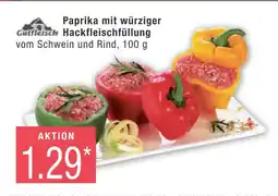 Marktkauf Gutfrisch paprika mit würziger hackfleischfüllung Angebot