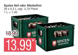 Marktkauf Spaten hell oder alkoholfrei Angebot