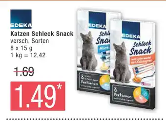 Marktkauf Edeka katzen schleck snack Angebot