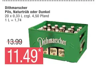 Marktkauf Dithmarscher pils, naturtrüb oder dunkel Angebot