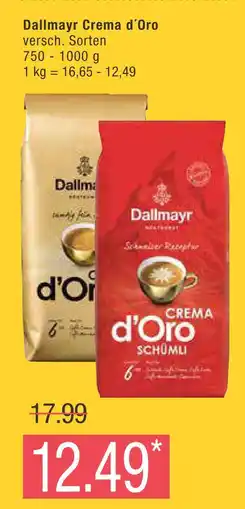 Marktkauf Dallmayr crema d’oro Angebot