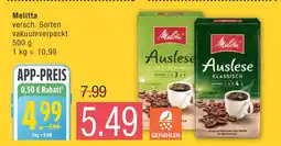 Marktkauf Melitta auslese klassisch mild oder auslese klassisch Angebot