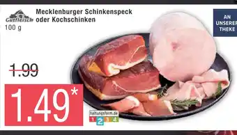 Marktkauf Gutfrisch mecklenburger schinkenspeck oder kochschinken Angebot