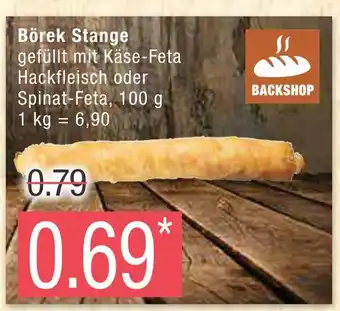 Marktkauf Backshop börek stange Angebot