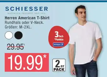 Marktkauf Schiesser herren american t-shirt Angebot