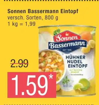 Marktkauf Sonnen bassermann eintopf Angebot