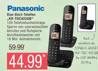 Marktkauf Panasonic duo-dect-telefon Angebot