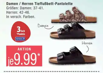 Marktkauf Damen / herren tieffußbett-pantolette Angebot