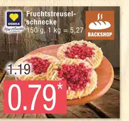 Marktkauf Backshop fruchtstreuselschnecke Angebot