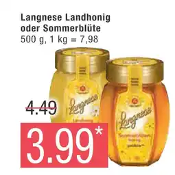 Marktkauf Langnese landhonig oder sommerblüte Angebot