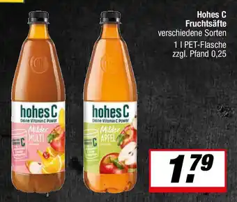 L. STROETMANN GROSSMARKT Hohes C Fruchtsäfte Angebot