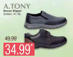 Marktkauf A.tony herren slipper Angebot