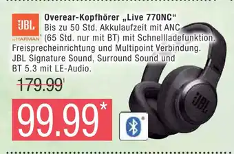 Marktkauf Jbl overear-kopfhörer live 770nc Angebot