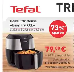 Marktkauf Tefal heißluftfritteuse easy fry xxl Angebot