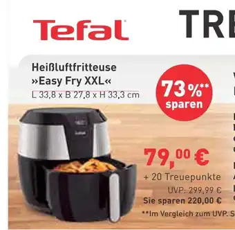 Marktkauf Tefal heißluftfritteuse easy fry xxl Angebot