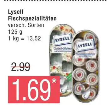 Marktkauf Lysell fischspezialitäten Angebot