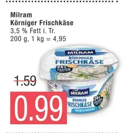 Marktkauf Milram körniger frischkäse Angebot