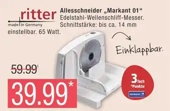 Marktkauf Ritter allesschneider markant 01 Angebot