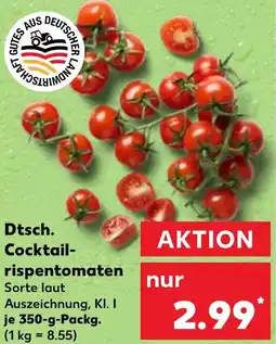 Kaufland Dtsch. Cocktailrispentomaten Angebot