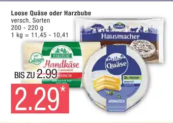 Marktkauf Loose quäse oder harzbube Angebot