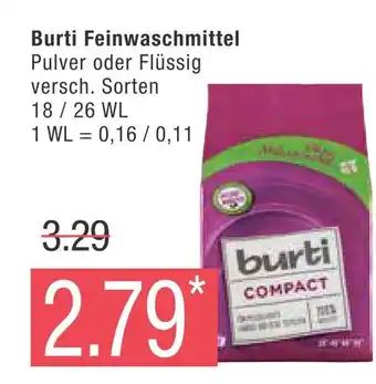 Marktkauf Burti feinwaschmittel Angebot