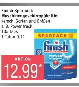 Marktkauf Finish sparpack maschinengeschirrspülmittel Angebot