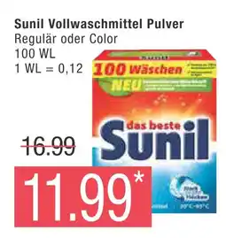 Marktkauf Sunil vollwaschmittel pulver Angebot