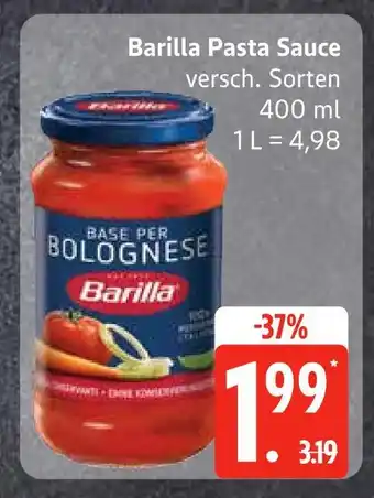 Edeka Barilla barilla pasta sauce Angebot