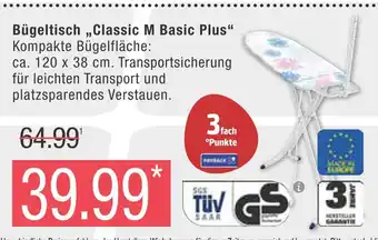 Marktkauf Classic m basic plus bügeltisch Angebot