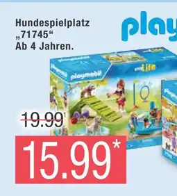 Marktkauf Playmobil hundespielplatz Angebot