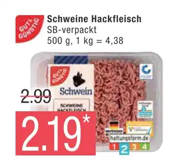 Marktkauf Gut & günstig schweine hackfleisch Angebot