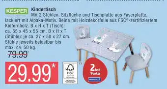 Marktkauf Kesper kindertisch Angebot