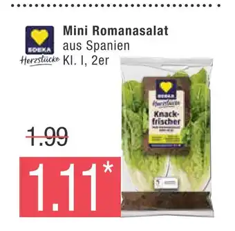 Marktkauf Edeka mini romanasalat Angebot