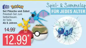 Marktkauf Mega pokémon set pikachu und zubat Angebot