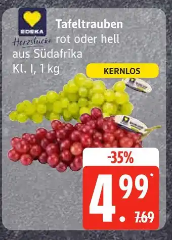 Edeka Edeka tafeltrauben Angebot