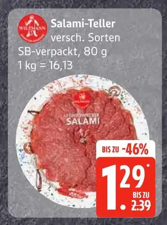 Edeka Metzgerfrisch salami-teller Angebot