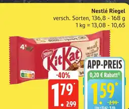 Edeka Nestlé riegel Angebot