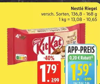 Edeka Nestlé riegel Angebot