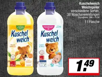 L. STROETMANN GROSSMARKT Kuschelweich Weichspüler Angebot