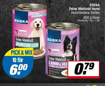 L. STROETMANN GROSSMARKT EDEKA Feine Mahlzeit Hund Angebot